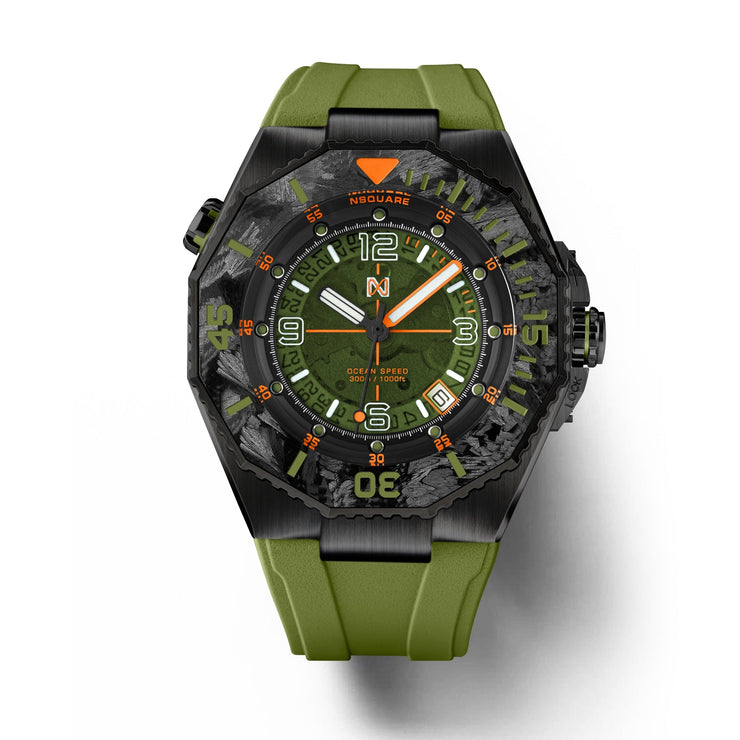 NSQUARE Ocean Speed NS-27.5 Black/Green Swiss Automatic