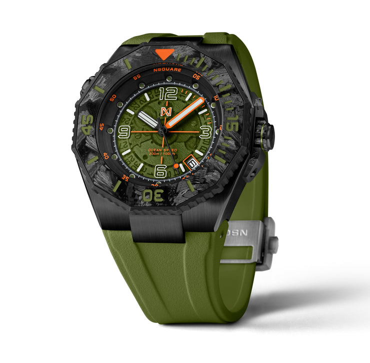 NSQUARE Ocean Speed NS-27.5 Black/Green Swiss Automatic