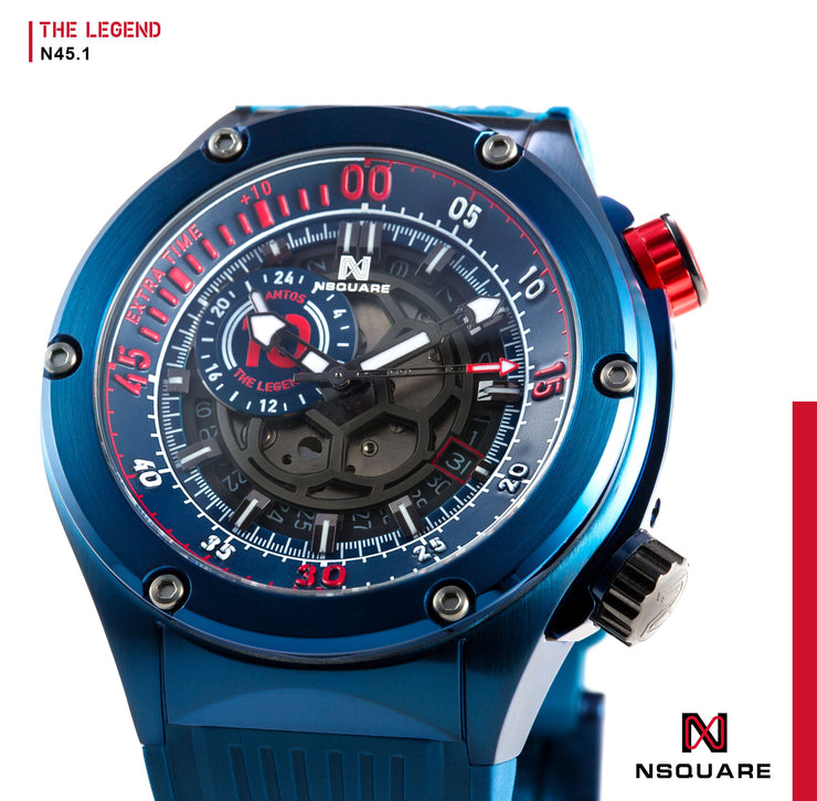 NSQUARE The Legend Automatic 45mm N45.1 Blue Limited Edition