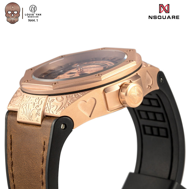 NSQUARE The Magician N44.1 Rose Gold Brown Limited Edition