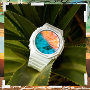 G-Shock GA2100 Beach Ana-Digi Gradient White