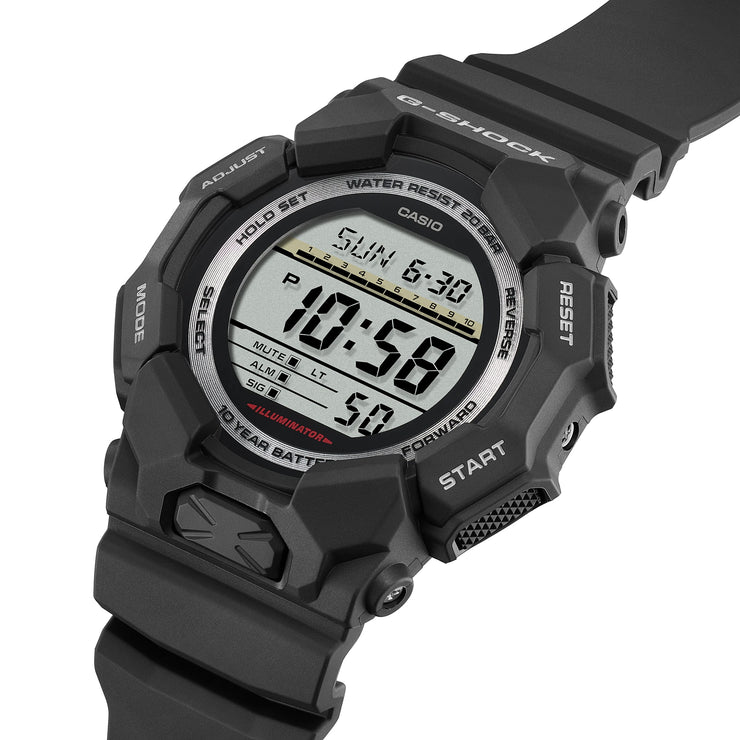 G-Shock GD010 Rugged Digital 10 Year Battery Black