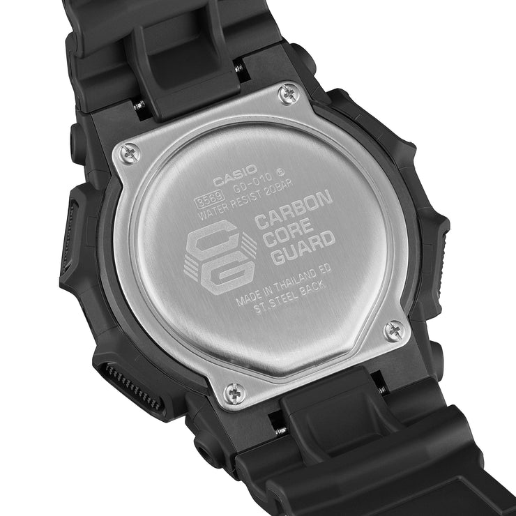 G-Shock GD010 Rugged Digital 10 Year Battery Black