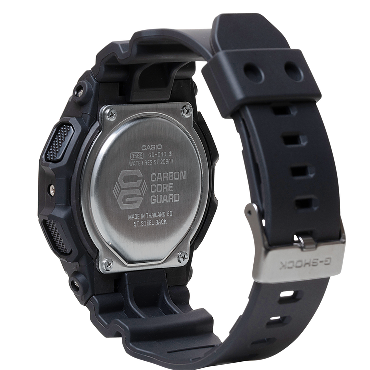 G-Shock GD010 Rugged Digital 10 Year Battery Black