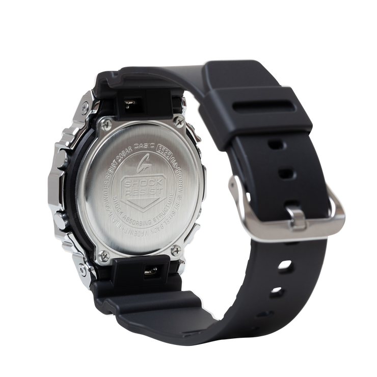 G-Shock GM5600 Rainbow Brick Wall Digital Black Silver