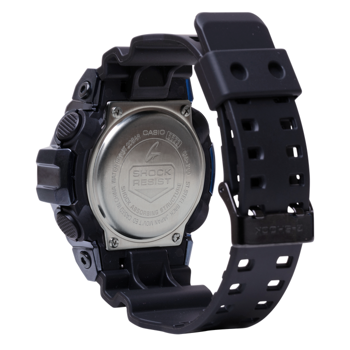 G-Shock GM700 G-Steel Ana-Digi Purple angled shot picture