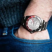 Oceaneva GMT Deep Marine Explorer 1250M Pro Diver Automatic Red Black