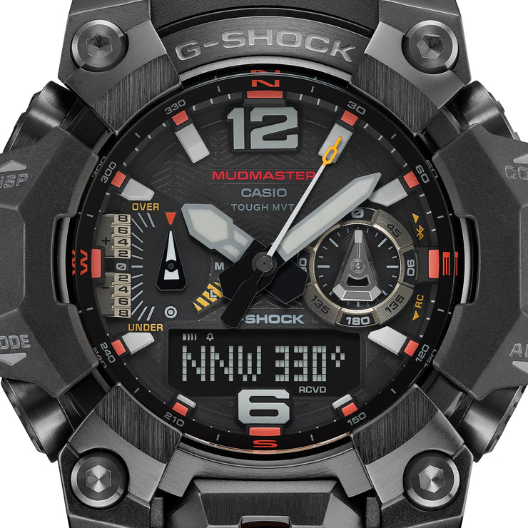 G-Shock GWGB1000 Mudmaster Master of G Ana-Digi Solar Black Red