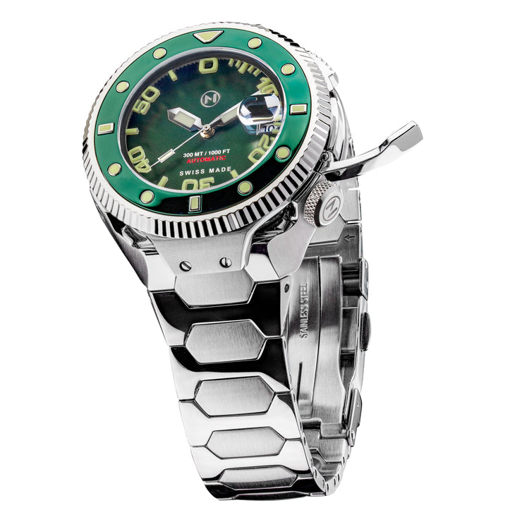 Nove Atlantean II Swiss Automatic N003-07 Green