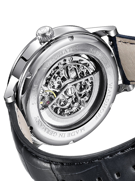 Manufaktur Waldhoff The Capital Carbon Silver