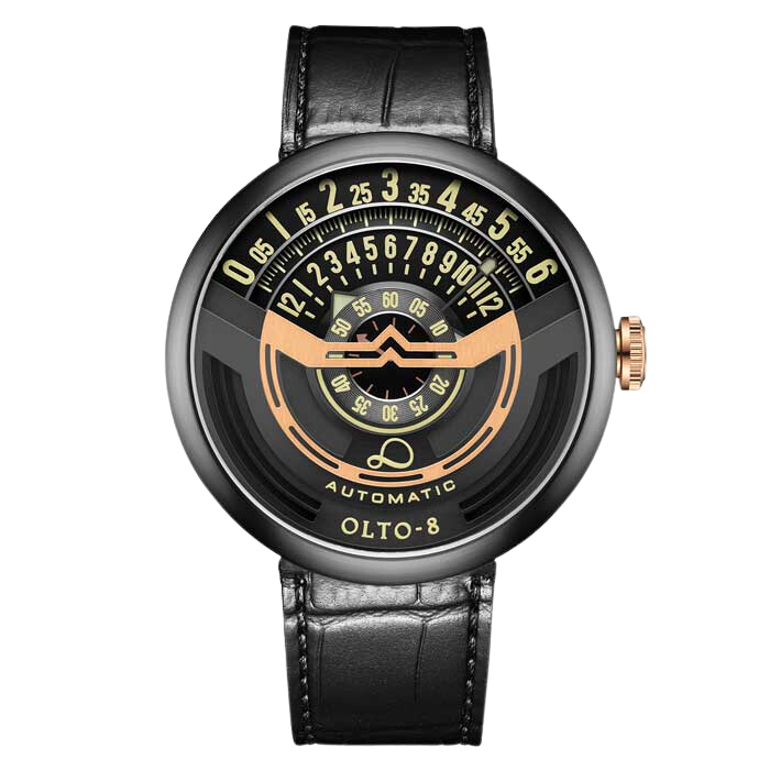 Olto-8 Infinity-I RPM Automatic Gold Black