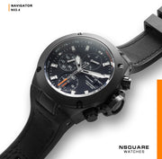 NSQUARE Chronograph N03.4 Black