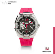 NSQUARE SnakeQueen 39mm Automatic N48.5 Cherry Red