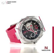 NSQUARE SnakeQueen 39mm Automatic N48.5 Cherry Red