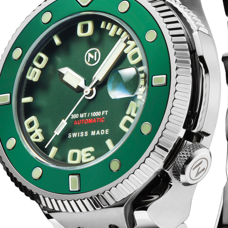 Nove Atlantean II Swiss Automatic N003-07 Green