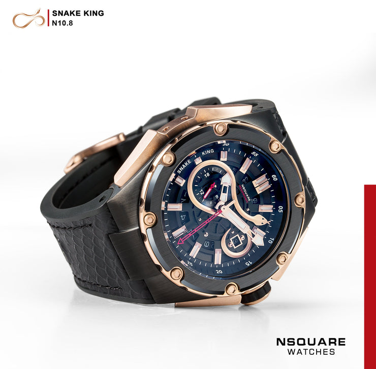 NSQUARE SnakeKing Automatic N10.8 Devil Gold Ceramic