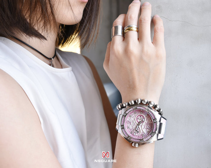 NSQUARE SnakeQueen Automatic N11.12 Sakura Pink