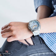 NSQUARE SnakeQueen Automatic 39mm N48.4 Light Blue