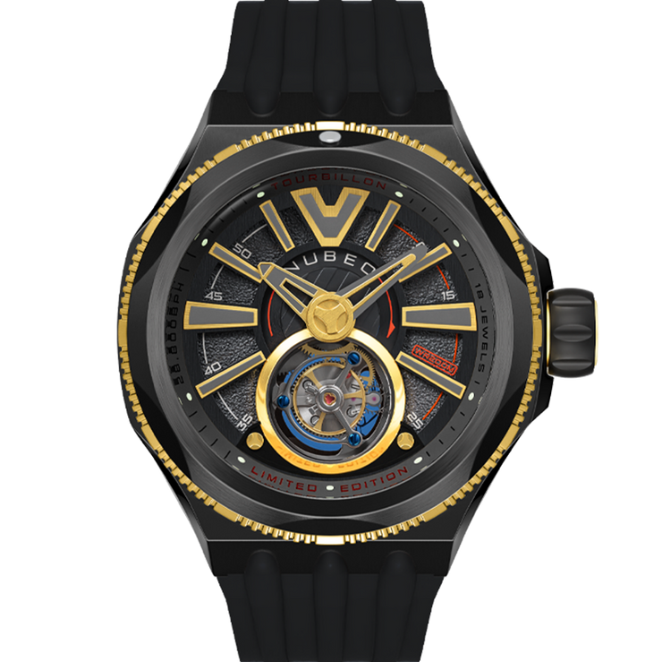 Nubeo Messenger Tourbillon Limited Edition Matte Black