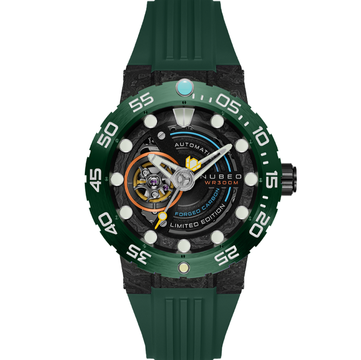 Nubeo Opportunity Automatic Forged Carbon Fiber Limited Edition Carbon Green