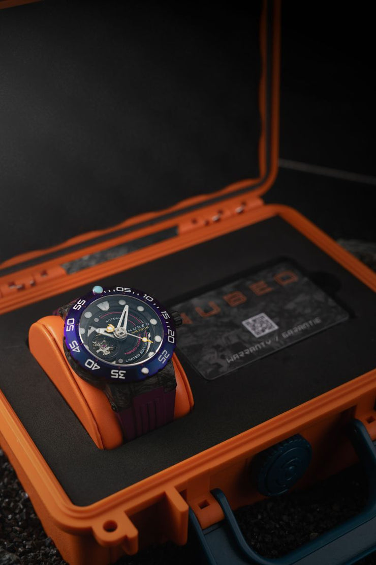 Nubeo Opportunity Automatic Forged Carbon Fiber Limited Edition Carbon Purple