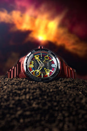 Nubeo Mariner 9 Automatic Limited Edition Moon Red