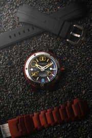 Nubeo Mariner 9 Automatic Limited Edition Moon Red