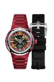 Nubeo Mariner 9 Automatic Limited Edition Moon Red