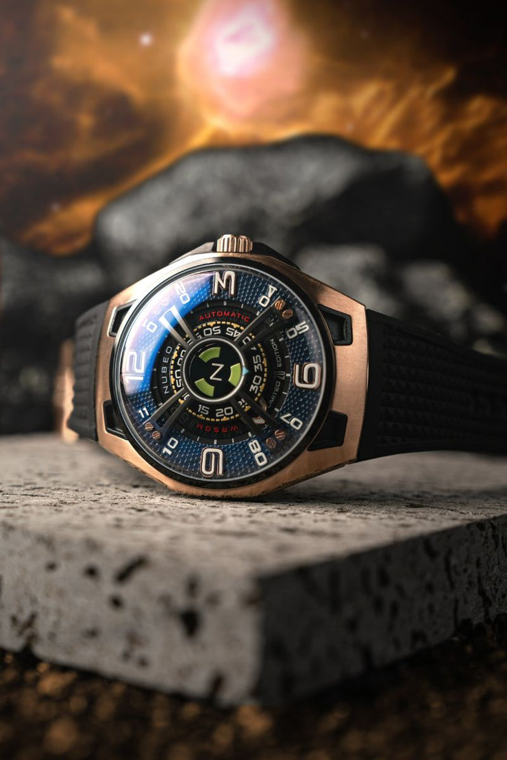 Nubeo OAO Automatic Limited Edition Asteroid Black