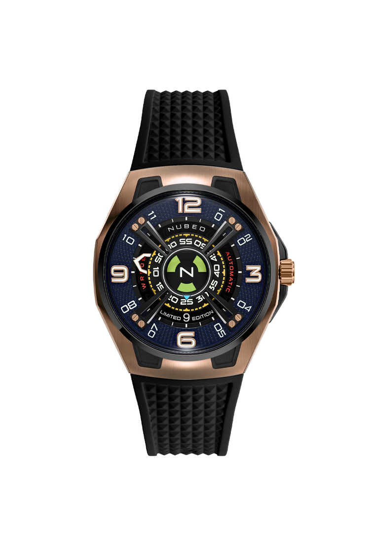 Nubeo OAO Automatic Limited Edition Asteroid Black