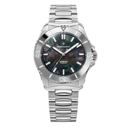 Venezianico Nereide Tungsteno 39 Automatic Black Mother of Pearl