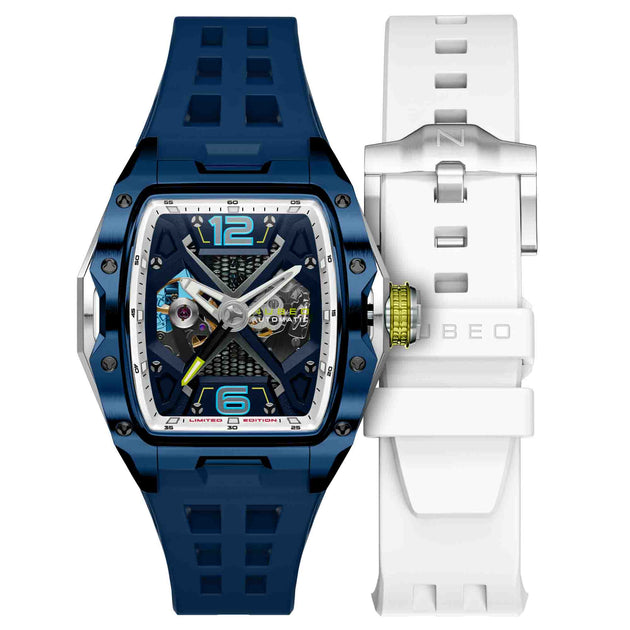 Nubeo Davinci Automatic Limited Edition Indigo Blue | Watches.com