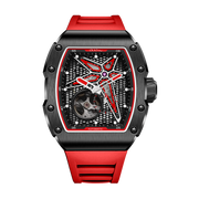 Olto-8 OLTO-8 REEF Skeleton Automatic Watch Red