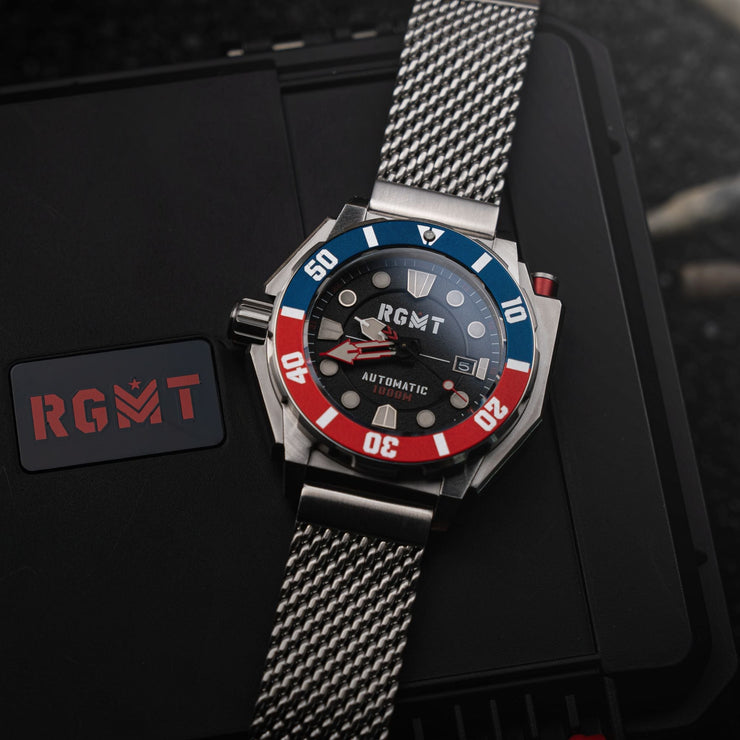 RGMT Torpedo Automatic Diver Midnight Black