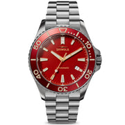 Shinola Lava Lake Monster 43mm Automatic Titanium Red