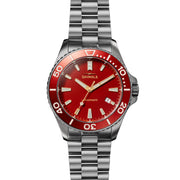 Shinola Lava Lake Monster 43mm Automatic Titanium Red