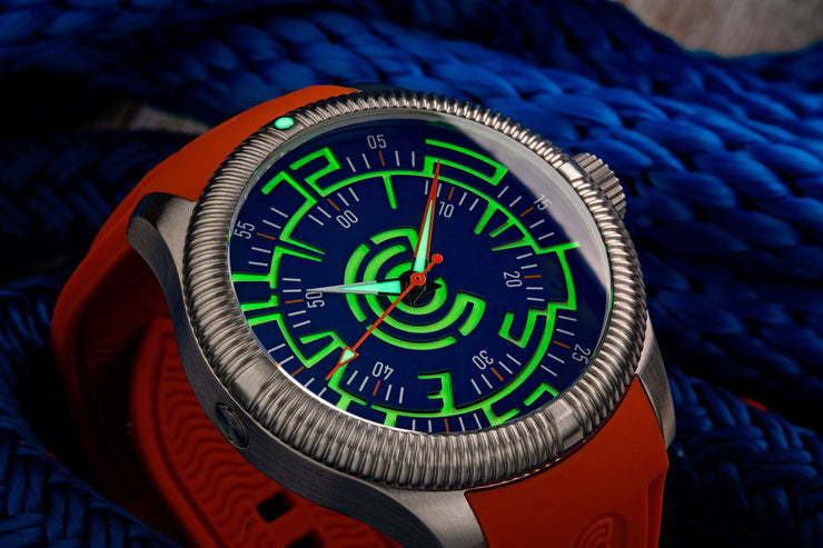 Ocean Crawler Lume Rush Diver Automatic Blue