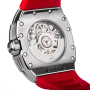 Olto-8 OLTO-8 SHOT Skeleton Automatic Watch Red