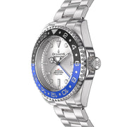 Oceaneva GMT Deep Marine Explorer 1250M Pro Diver Automatic Blue Silver