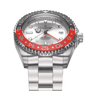 Oceaneva GMT Deep Marine Explorer 1250M Pro Diver Automatic Red Black