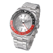 Oceaneva GMT Deep Marine Explorer 1250M Pro Diver Automatic Red Black