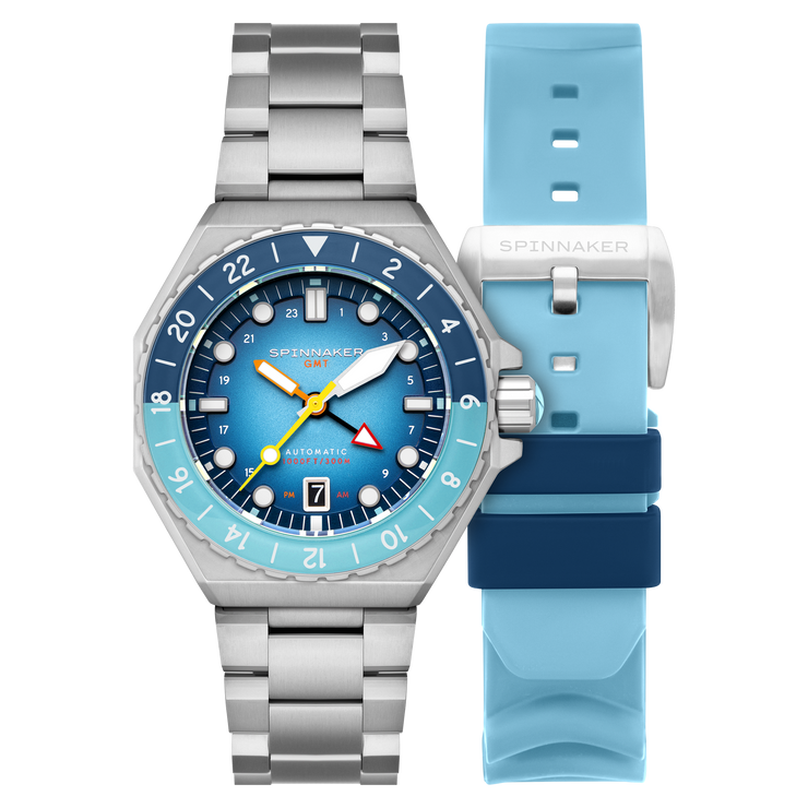 Spinnaker Dumas GMT Automatic Ocean Blue