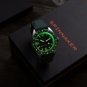 Spinnaker Fleuss GMT Automatic Forest Green