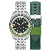 Spinnaker Fleuss GMT Automatic Forest Green