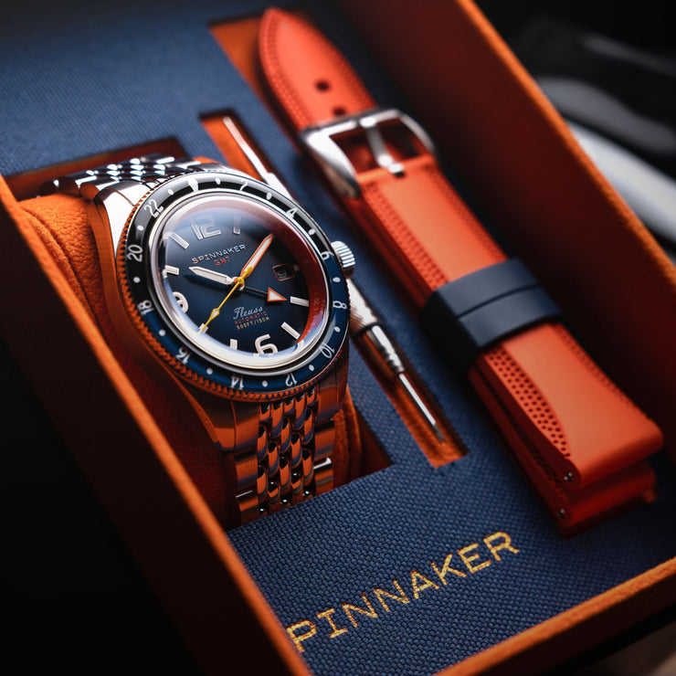 Spinnaker Fleuss GMT Automatic Deep Blue