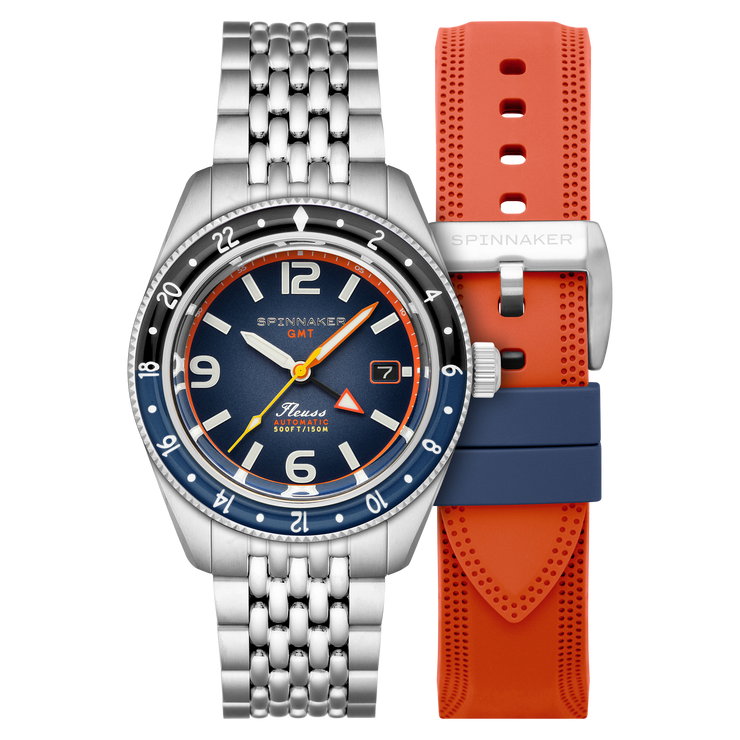 Spinnaker Fleuss GMT Automatic Deep Blue