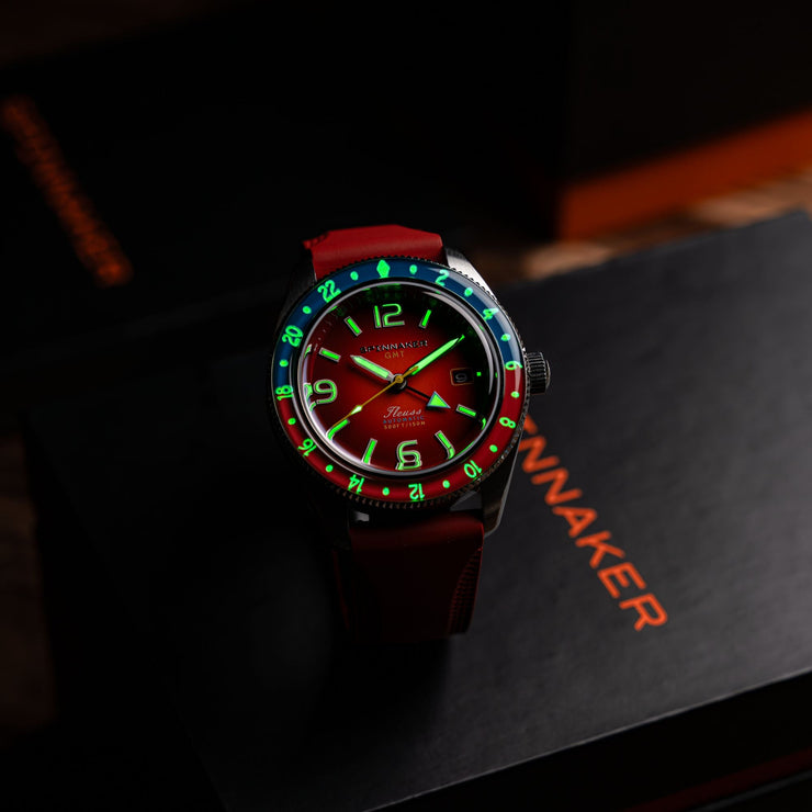 Spinnaker Fleuss GMT Automatic Burnt Orange