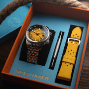 Spinnaker Bradner GMT Automatic Ochre Yellow