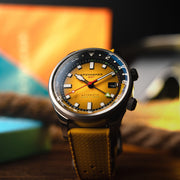 Spinnaker Bradner GMT Automatic Ochre Yellow