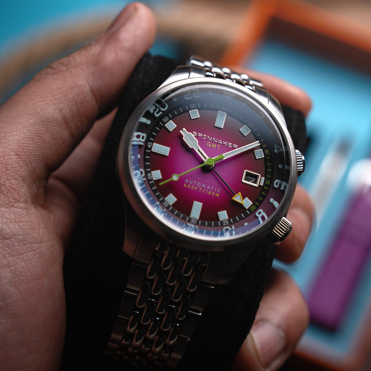 Spinnaker Bradner GMT Automatic Mystic Purple